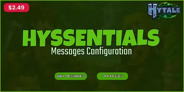 Hyssentials Messages Config - 1