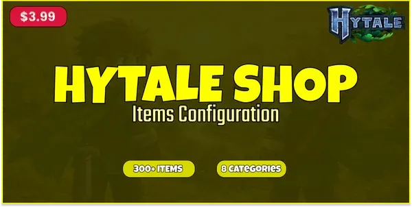 Hytale Shop Config v1.1 - 1